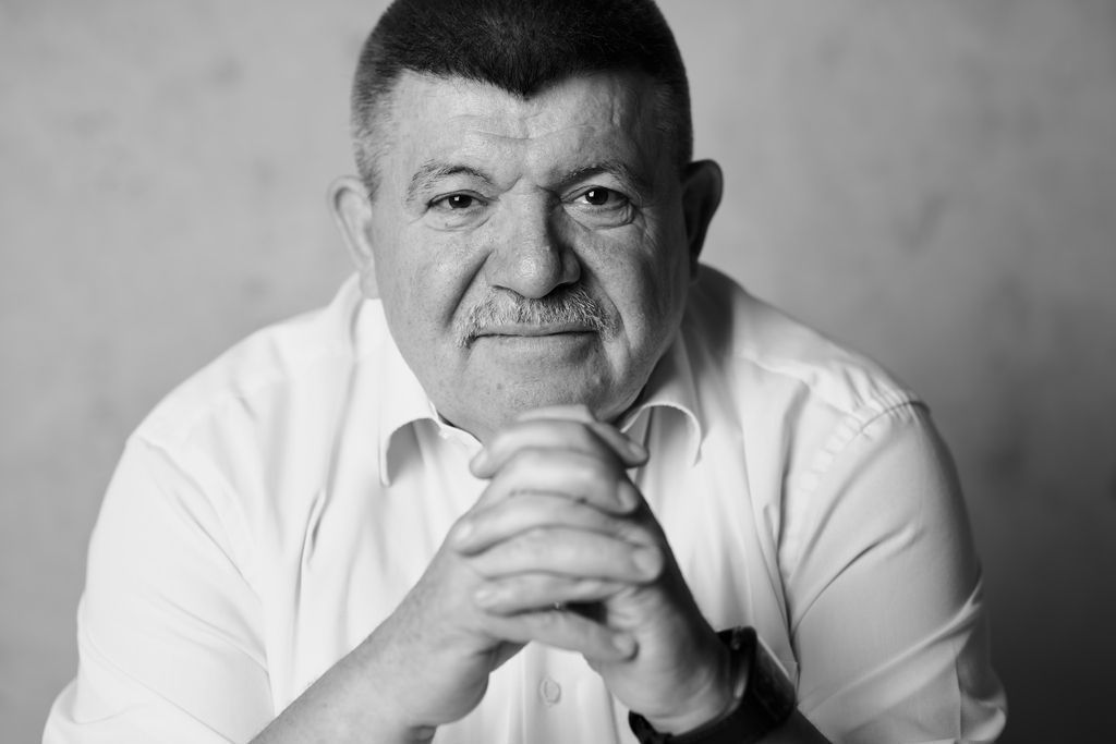 Andranik Ghazarian — Studio portrait of Andranik Ghazarian.